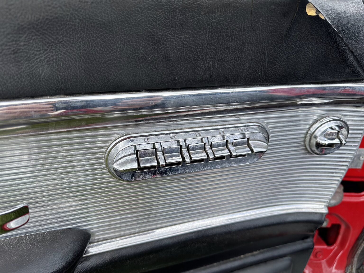 Interiörbild 1962 Ford Thunderbird Convertible
