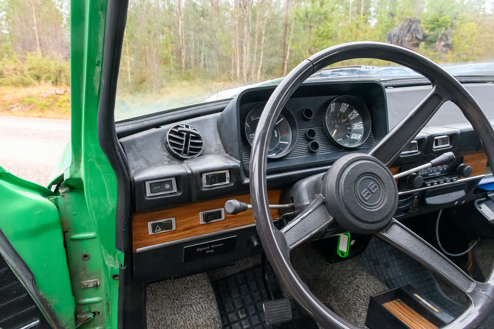 Interiörbild 1974 DAF 6633 - NO RESERVE