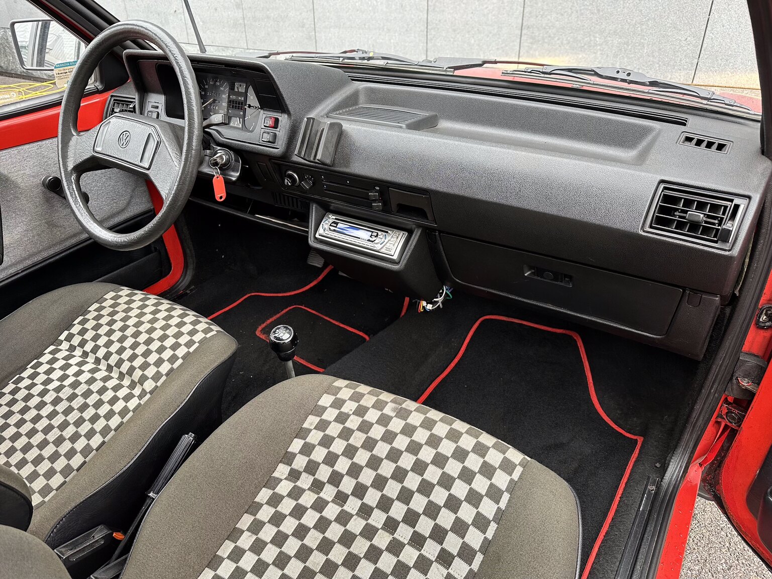 Innenraumfoto von 1983 Volkswagen Polo CL (26)