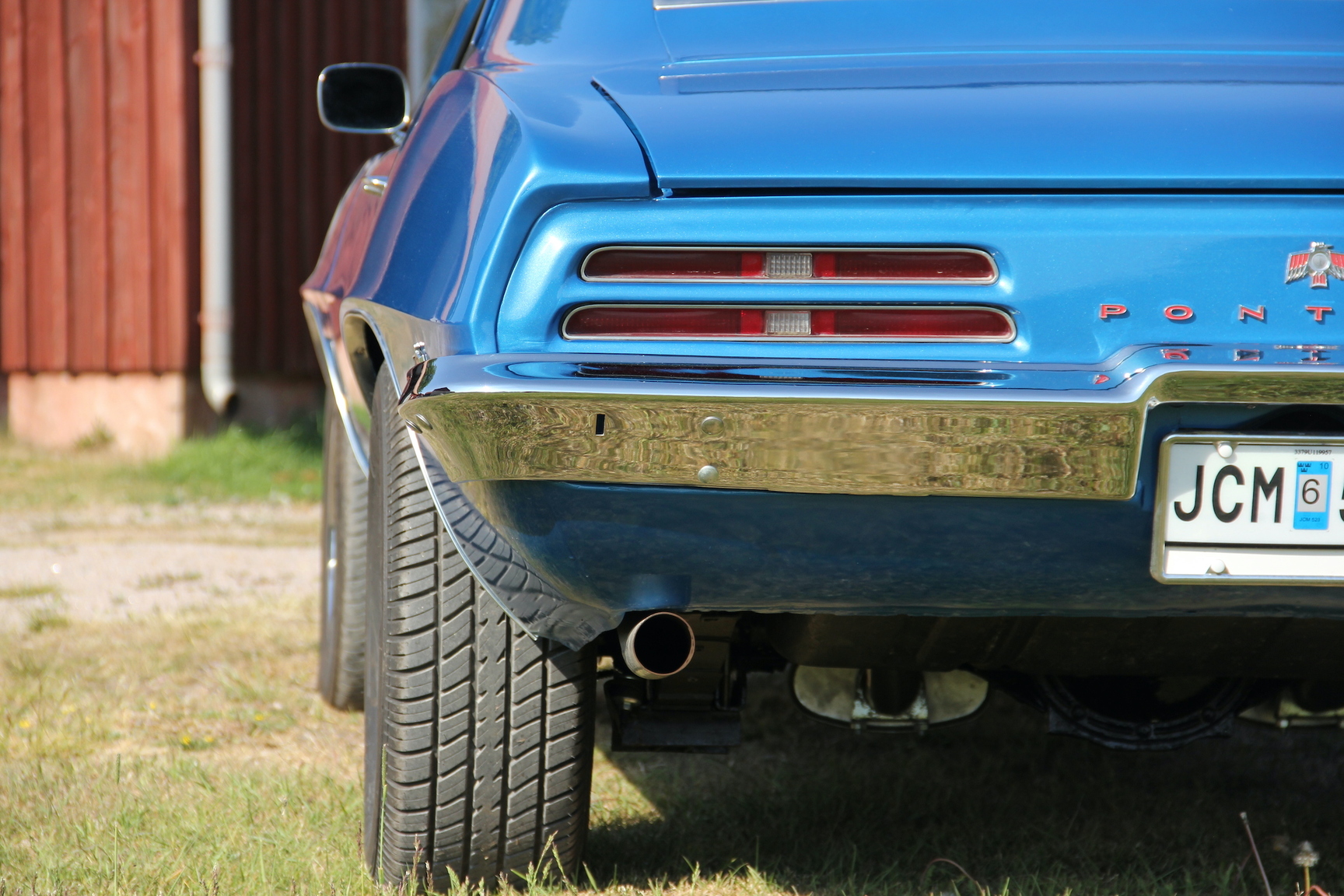 Exteriörbild på 1969 Pontiac Firebird