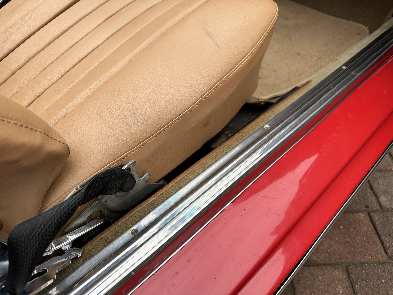 Interiörbild 1973 Mercedes-Benz 450 SL