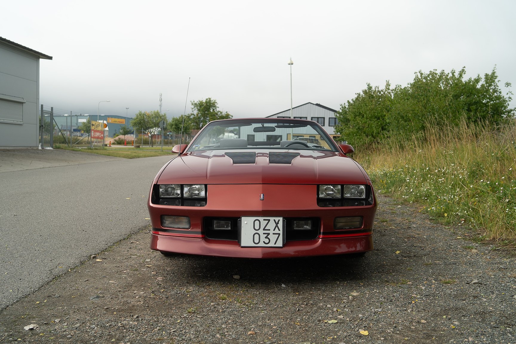 Exterior image of 1988 Chevrolet Camaro Z28 Iroc-Z Convertible