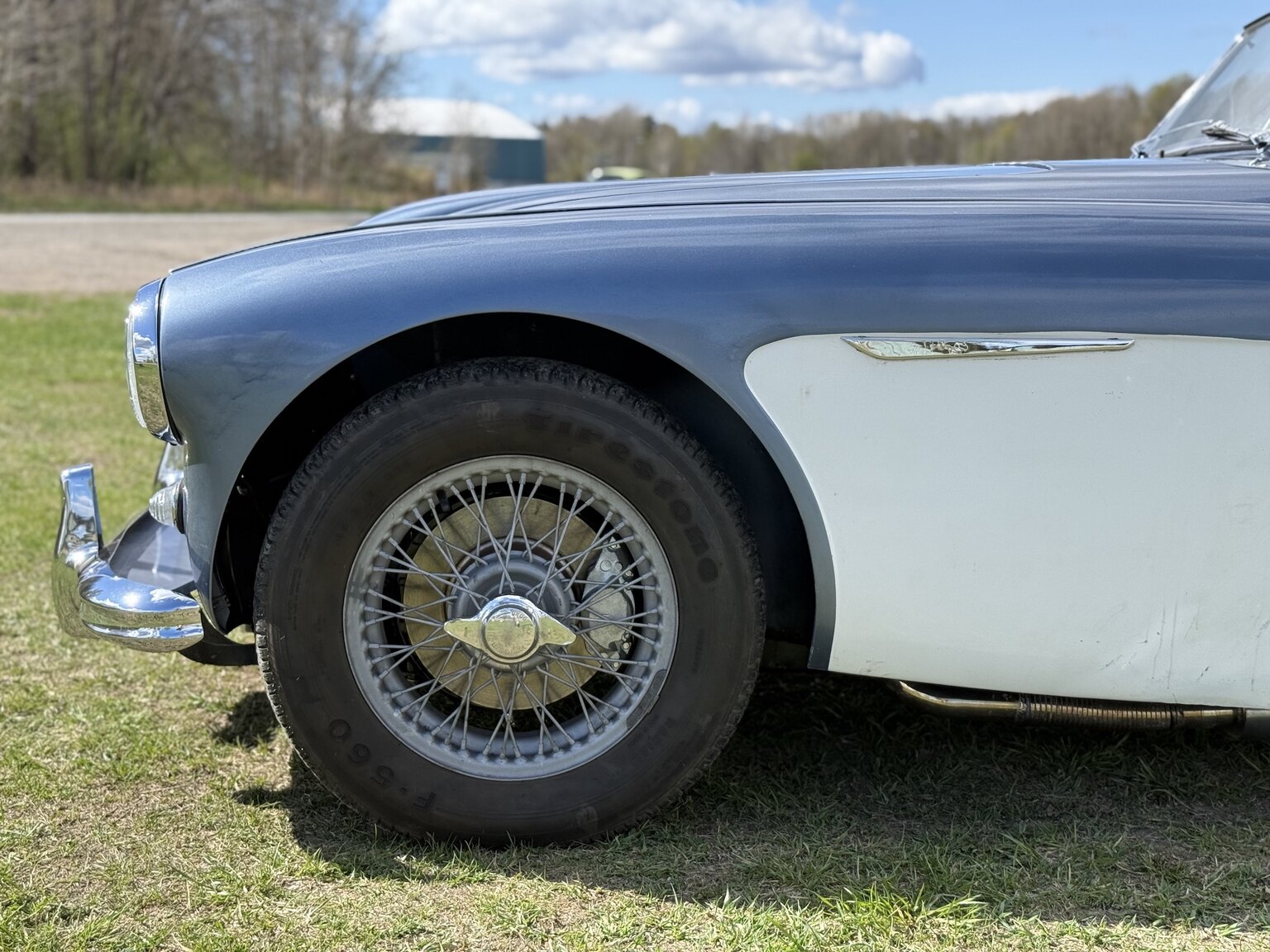 Exteriörbild på 1958 Austin-Healey 100-6
