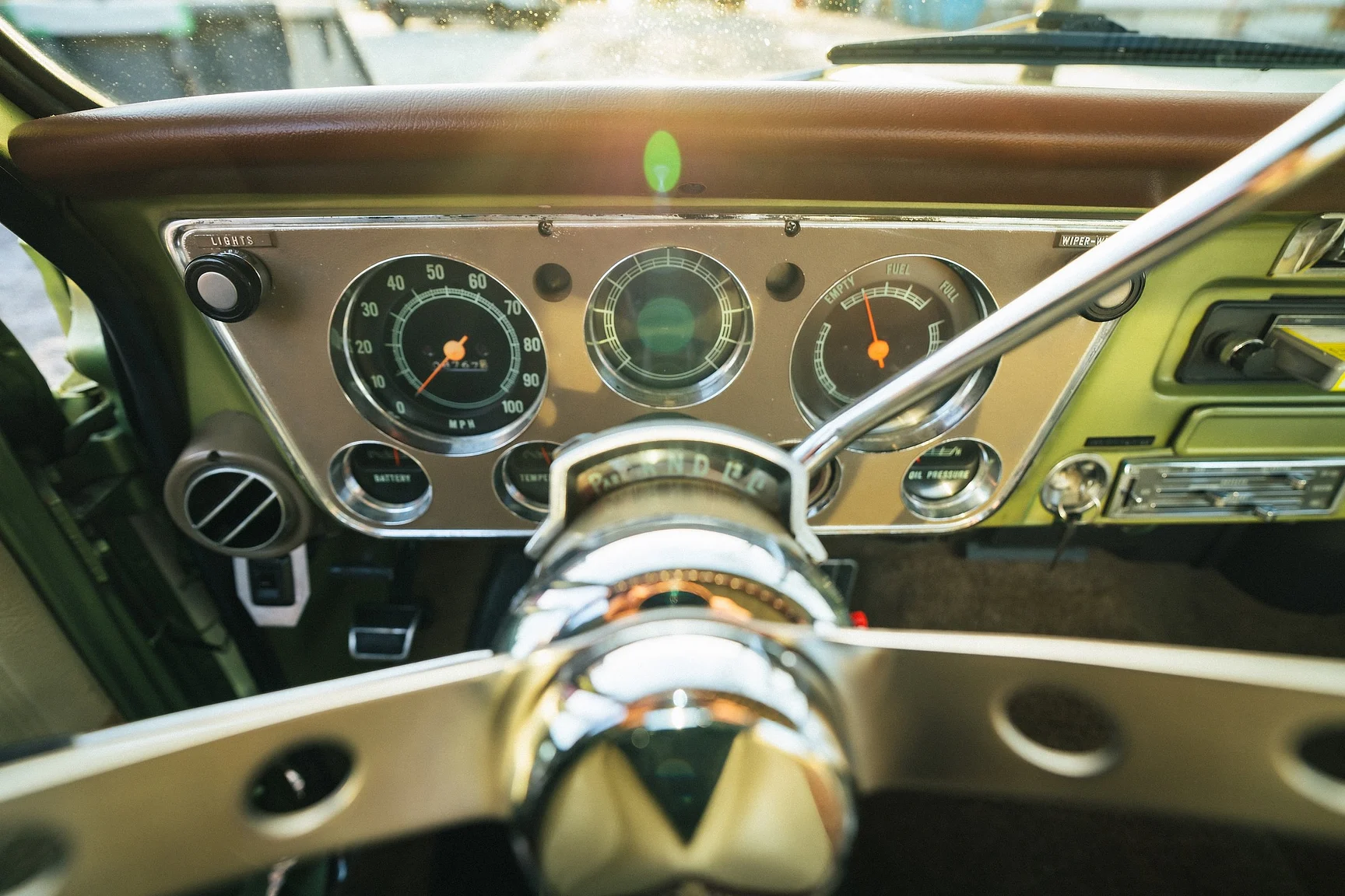 Innenraumfoto von 1970 GMC 1500 Custom Sierra Grande – NO RESERVE (25)