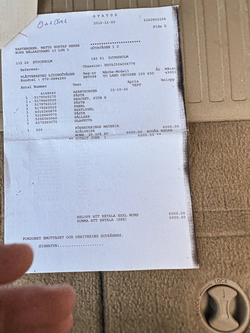 Documentation for 2008 Toyota Land Cruiser 4.5 4WD V8