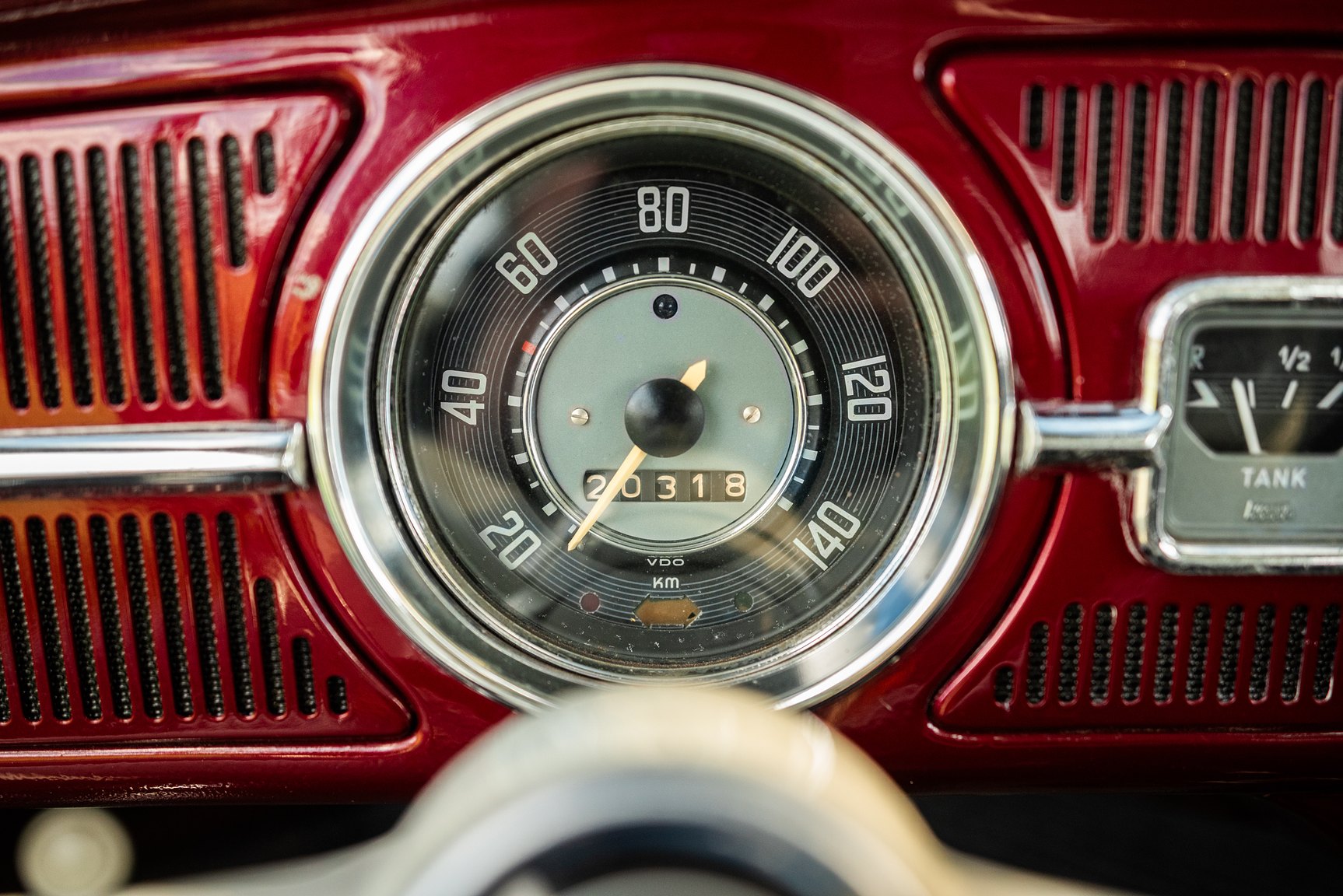 Innenraumfoto von 1962 Volkswagen 1200/1600