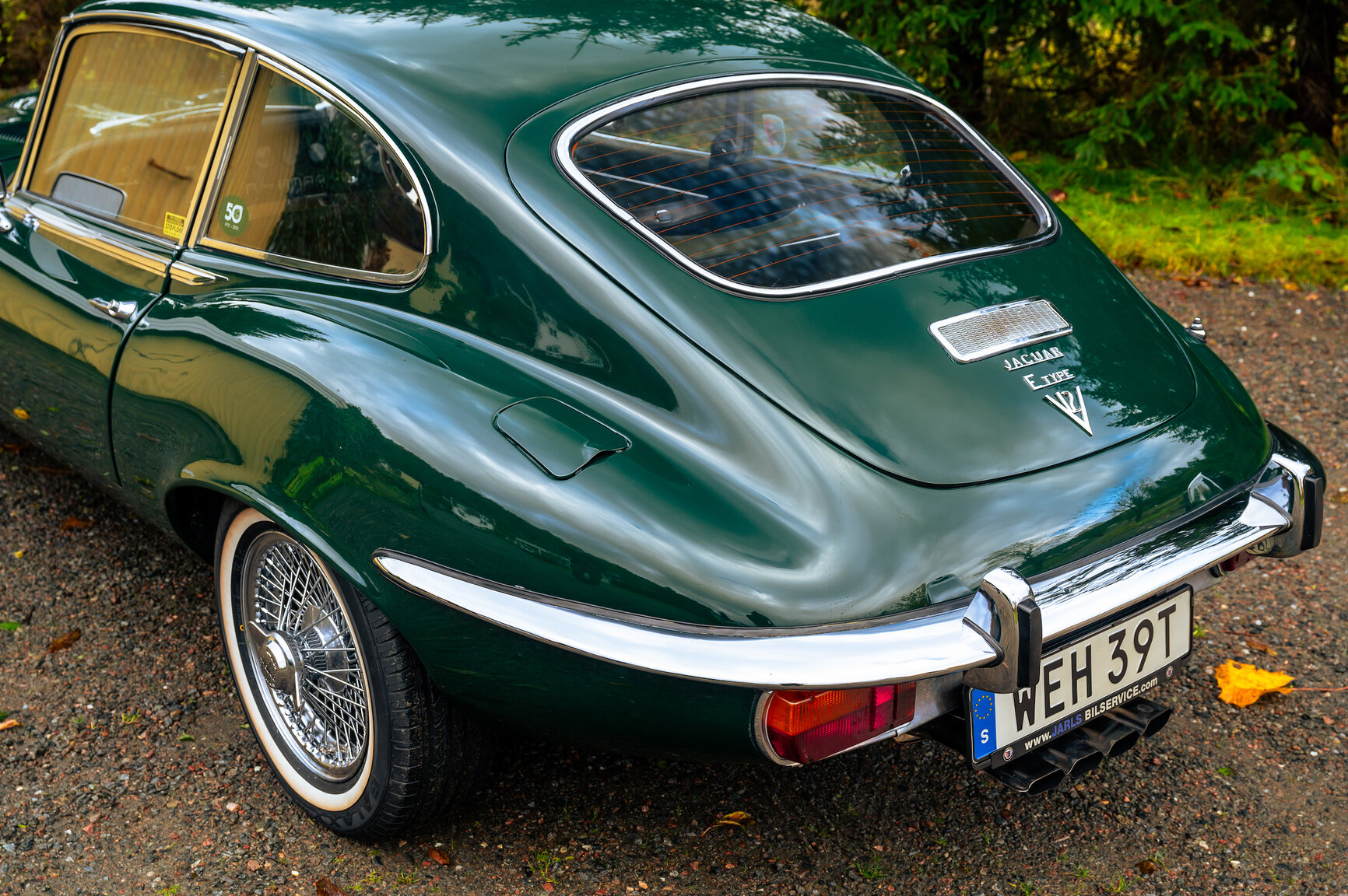 Exteriörbild på 1973 Jaguar E-Type V12