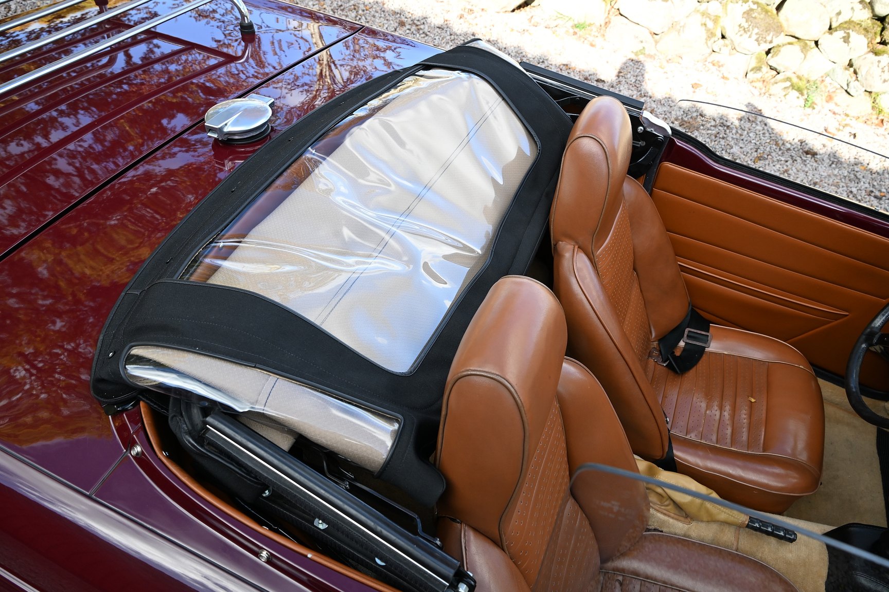 Interior image of 1971 Triumph TR6