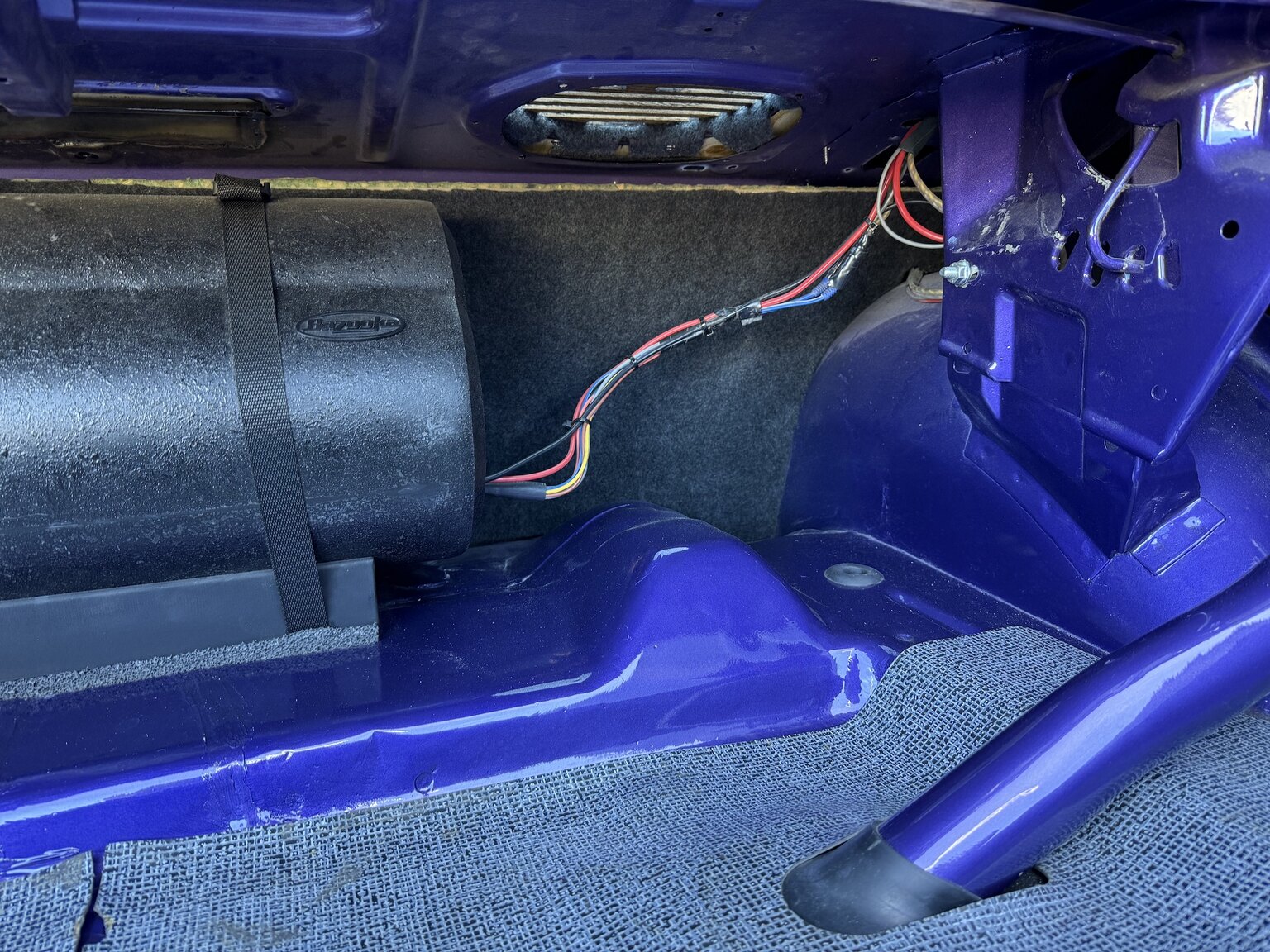 Interiörbild 1970 Dodge Challenger T/A 440 cui