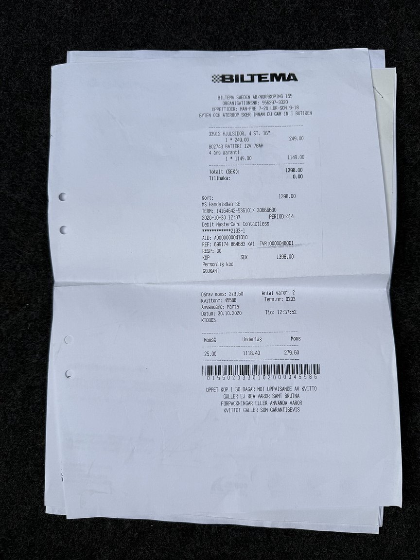 Documentation for 1989 Mercedes-Benz 190 E