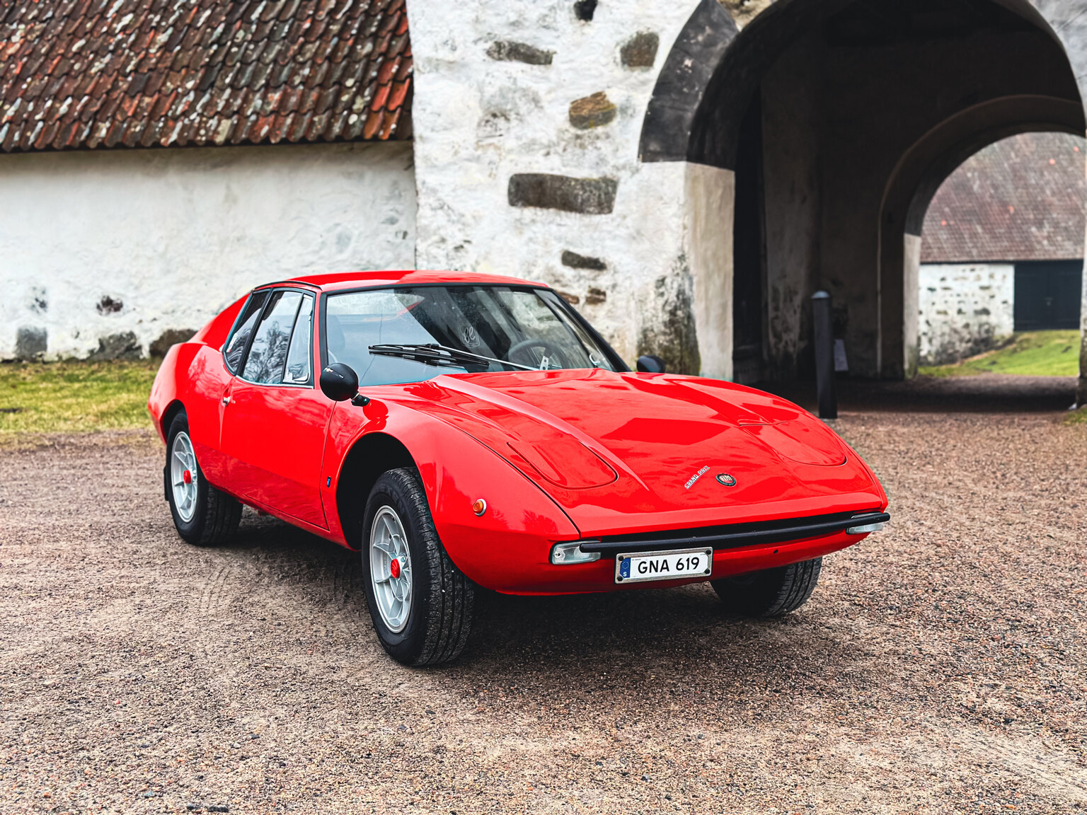 Exteriörbild på 1971 Fiat Lombardi Grand Prix 850