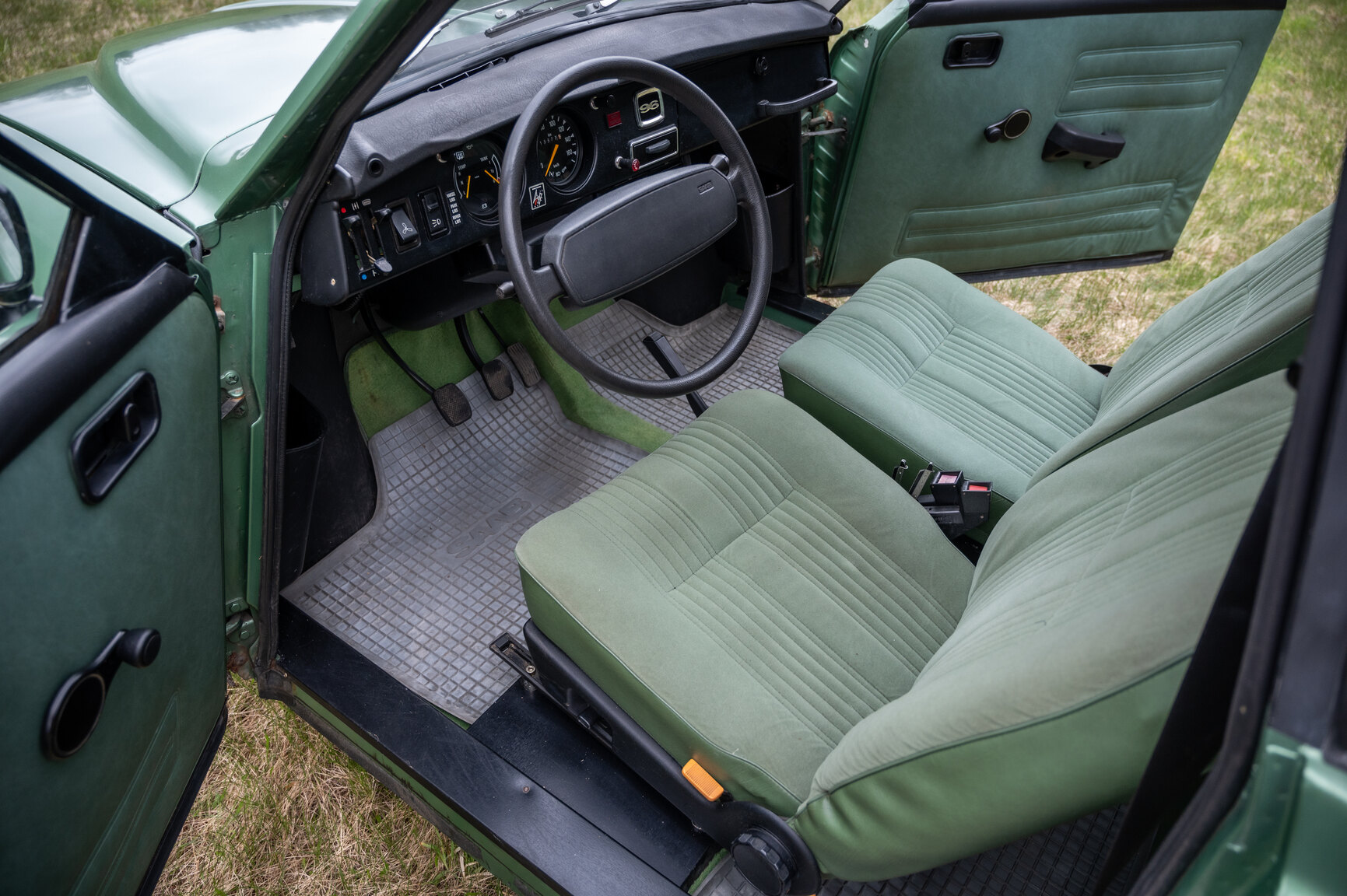 Interiörbild 1979 Saab 96 GL