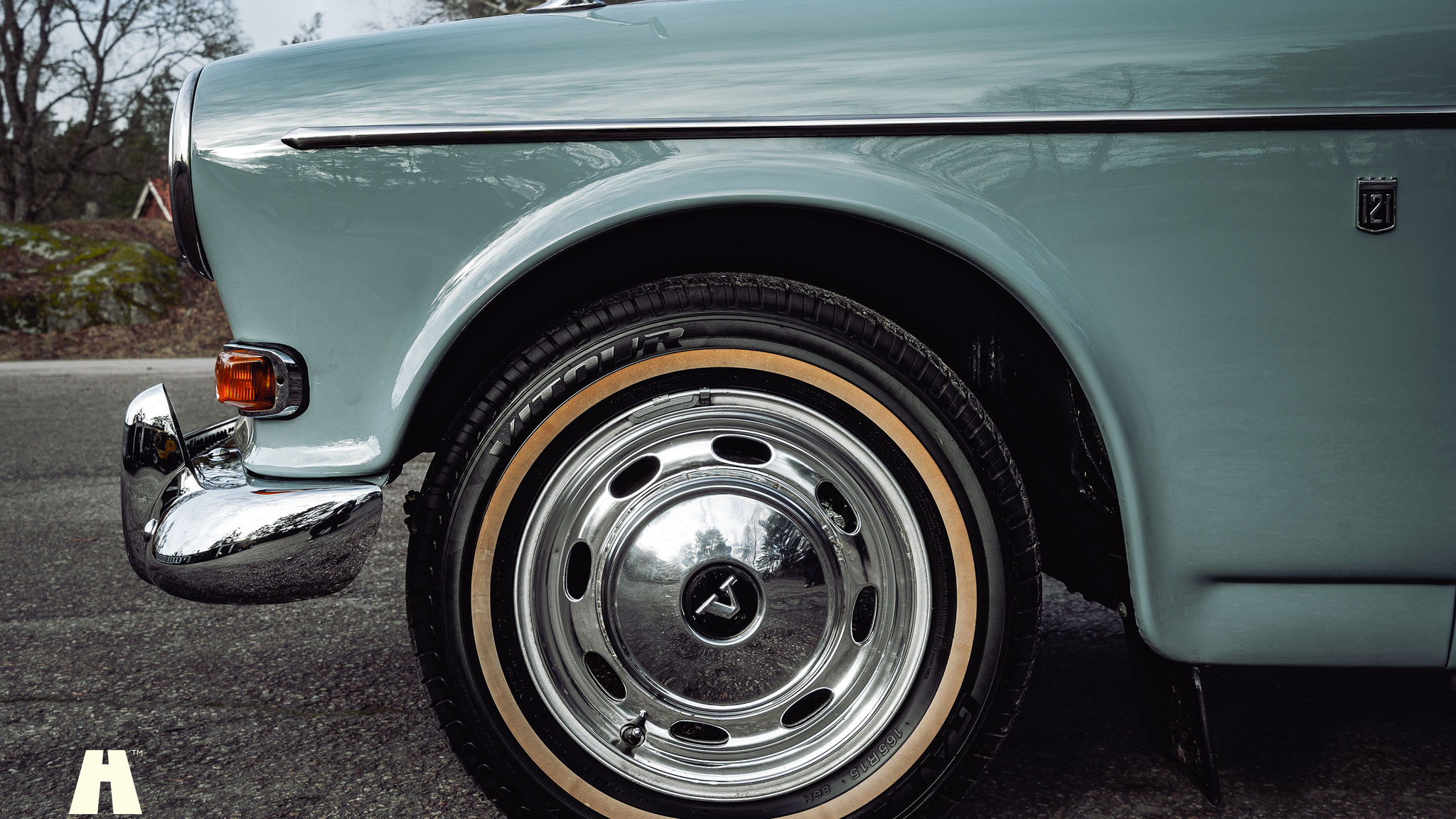 Exteriörbild på 1965 Volvo Amazon 121 P220 Herrgårdsvagn