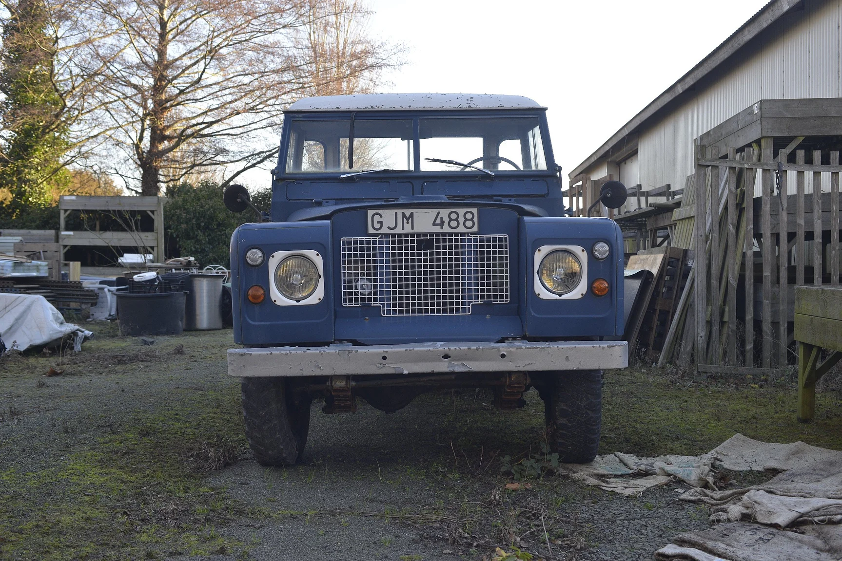Exterior image of 1970 Land Rover Series 2 88 Pick up (4)