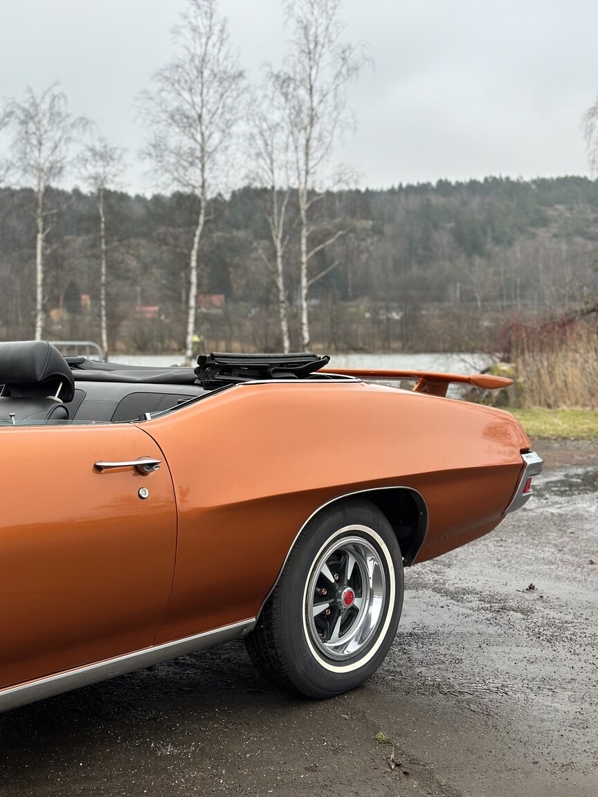 Exteriörbild på 1971 Pontiac GTO 455 HO Convertible 