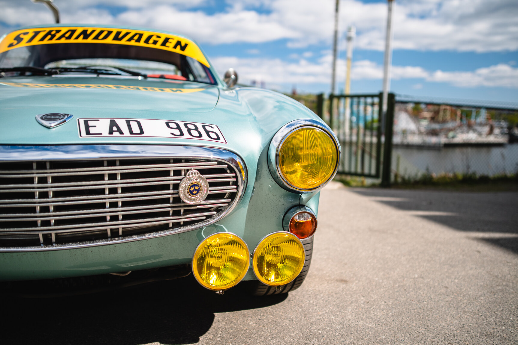 Exteriörbild på 1966 Volvo P1800 V8 Custom