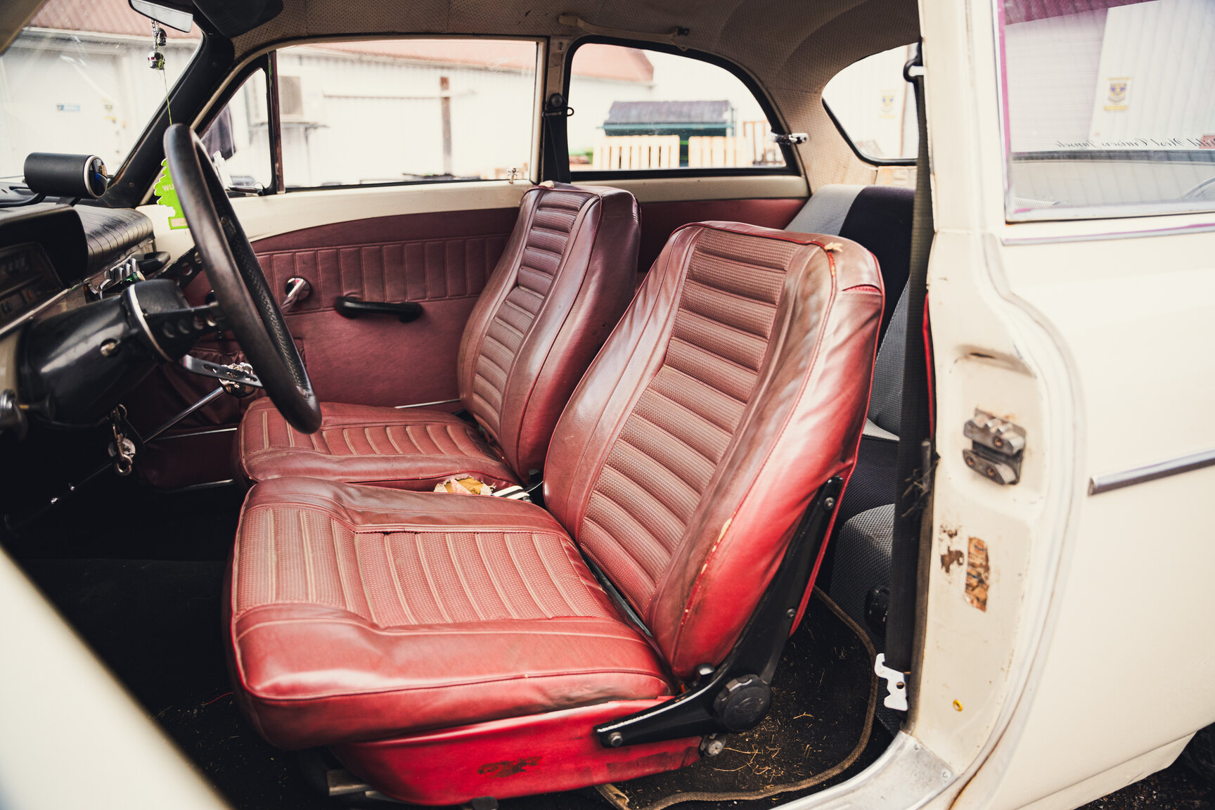 Interiörbild 1968 Volvo Amazon Turbo - Ett sista race