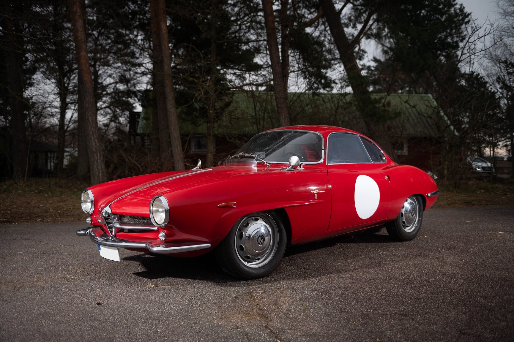 Exteriörbild på 1962 Alfa Romeo Giulietta 1300 SS