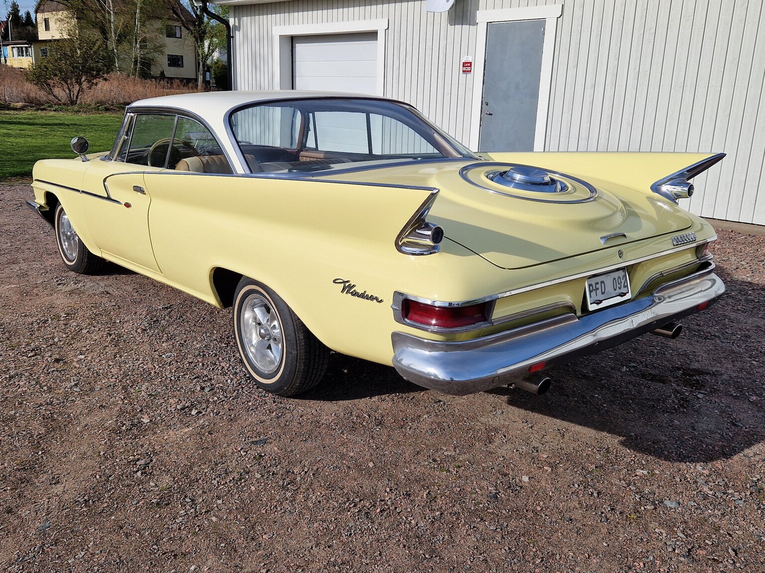 Exteriörbild på 1961 Chrysler Windsor Coupé