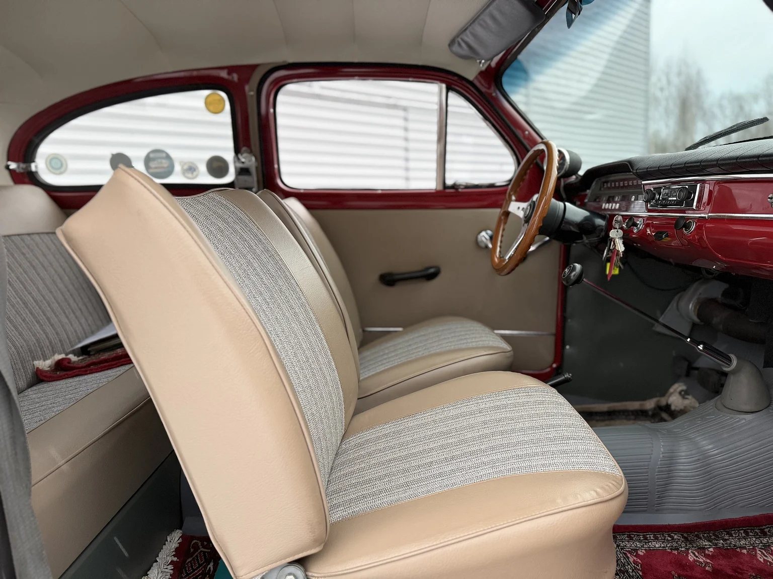 Interiörbild 1961 Volvo PV544C Sport (27)