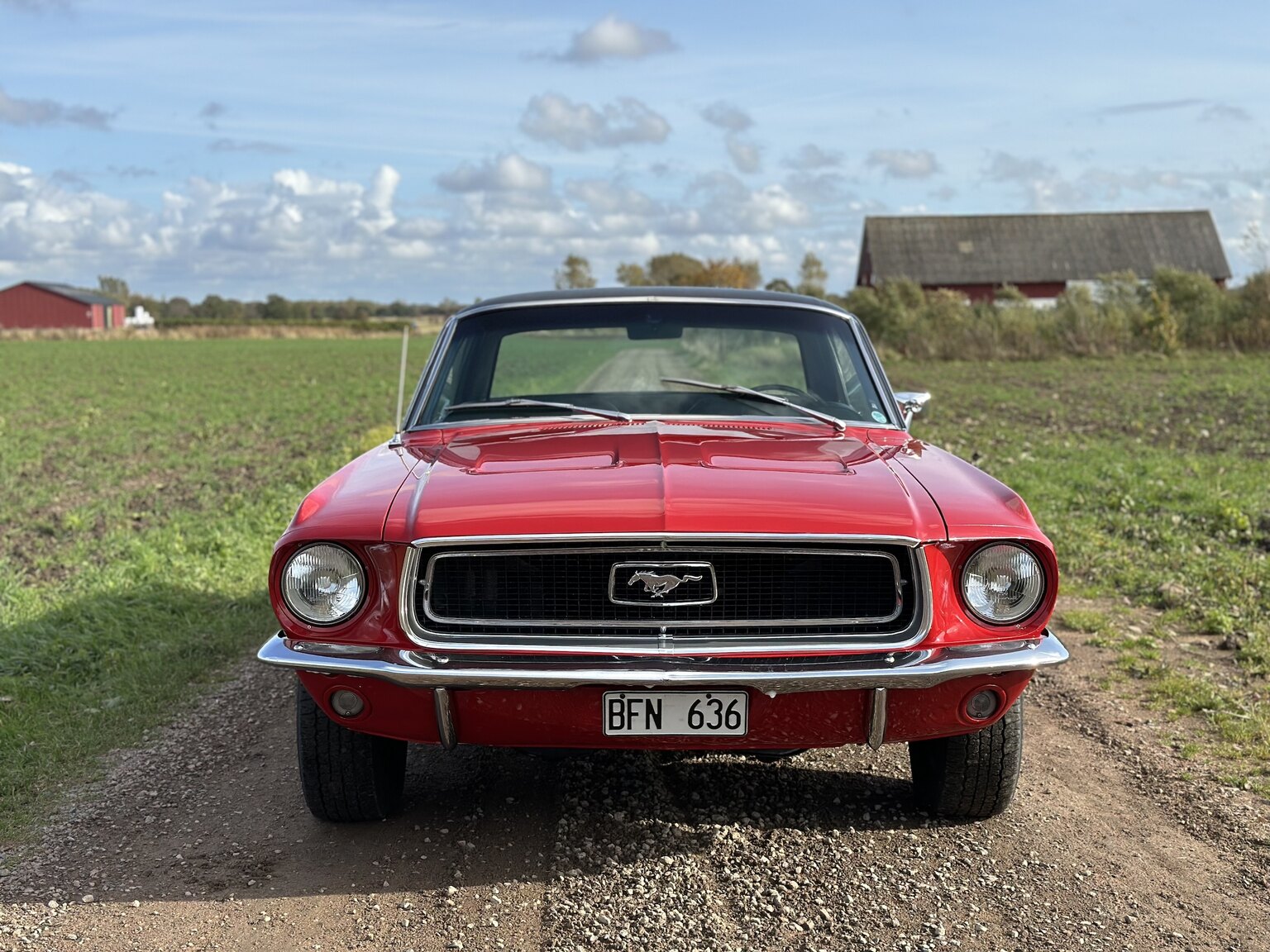 Aussenfoto 1968 Ford Mustang Hardtop 3.3