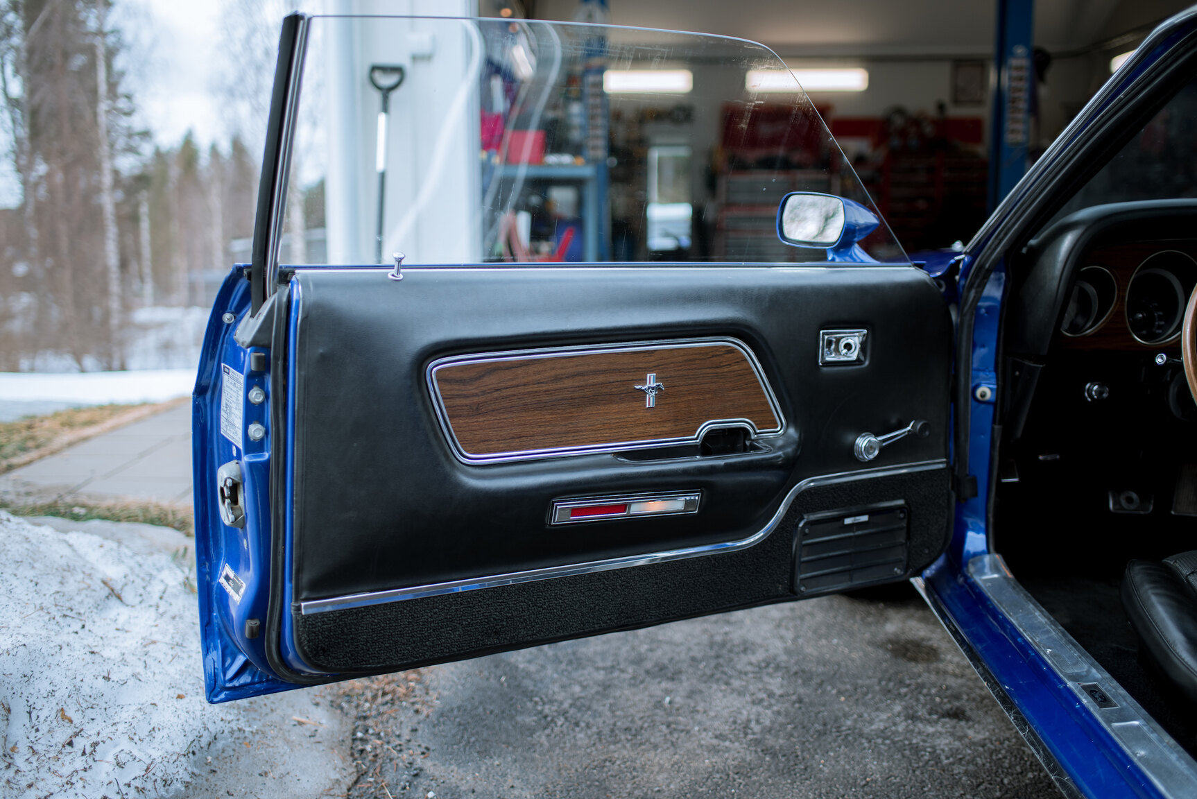 Innenraumfoto von 1969 Ford Mustang Mach 1