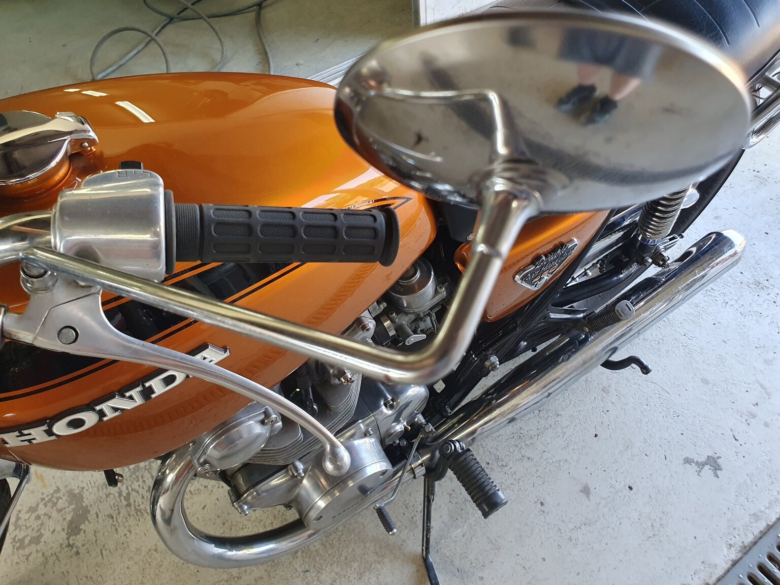 Exterior image of 1971 Honda CB 450 DOHC K3