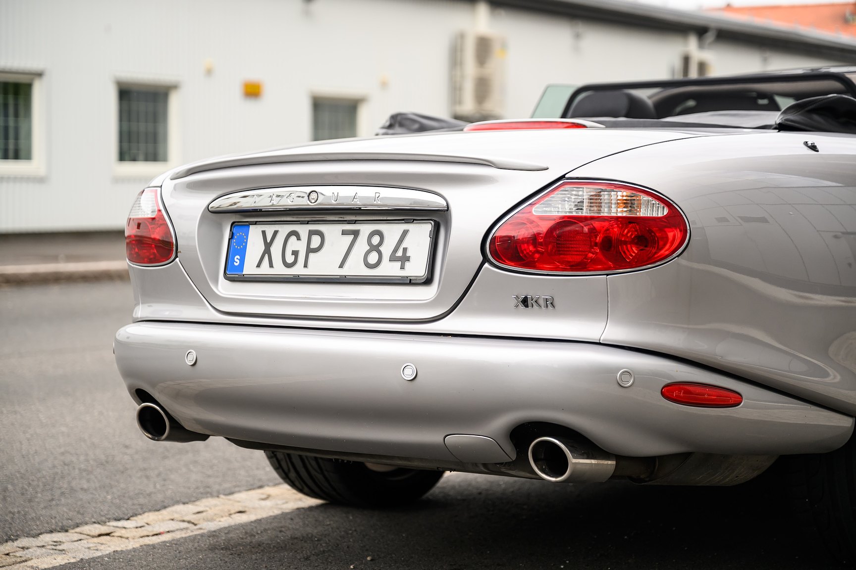 Exterior image of 2001 Jaguar XKR Silverstone