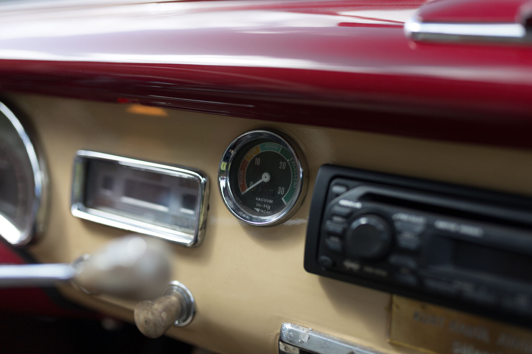 Interiörbild 1955 BMW 501 A Deluxe V8