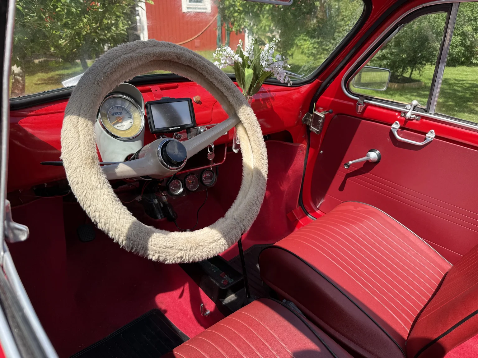 Innenraumfoto von 1958 Fiat 500 Nuova (7)