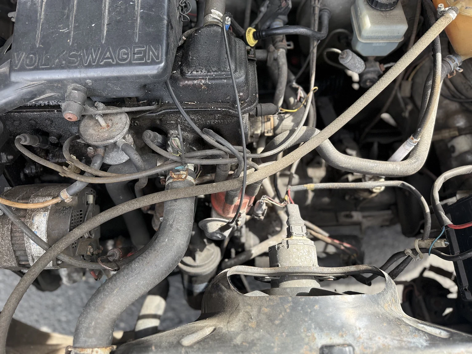 1987 VW Golf Cabriolet (7), Mekanik