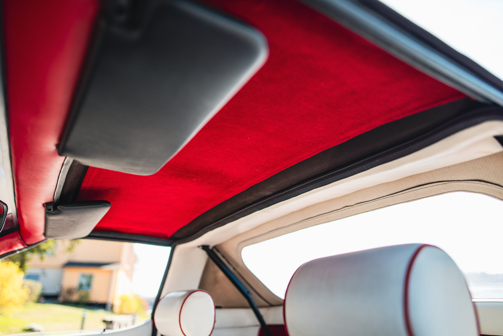 Interiörbild 1985 TVR 350i Cabriolet 3.5 V8