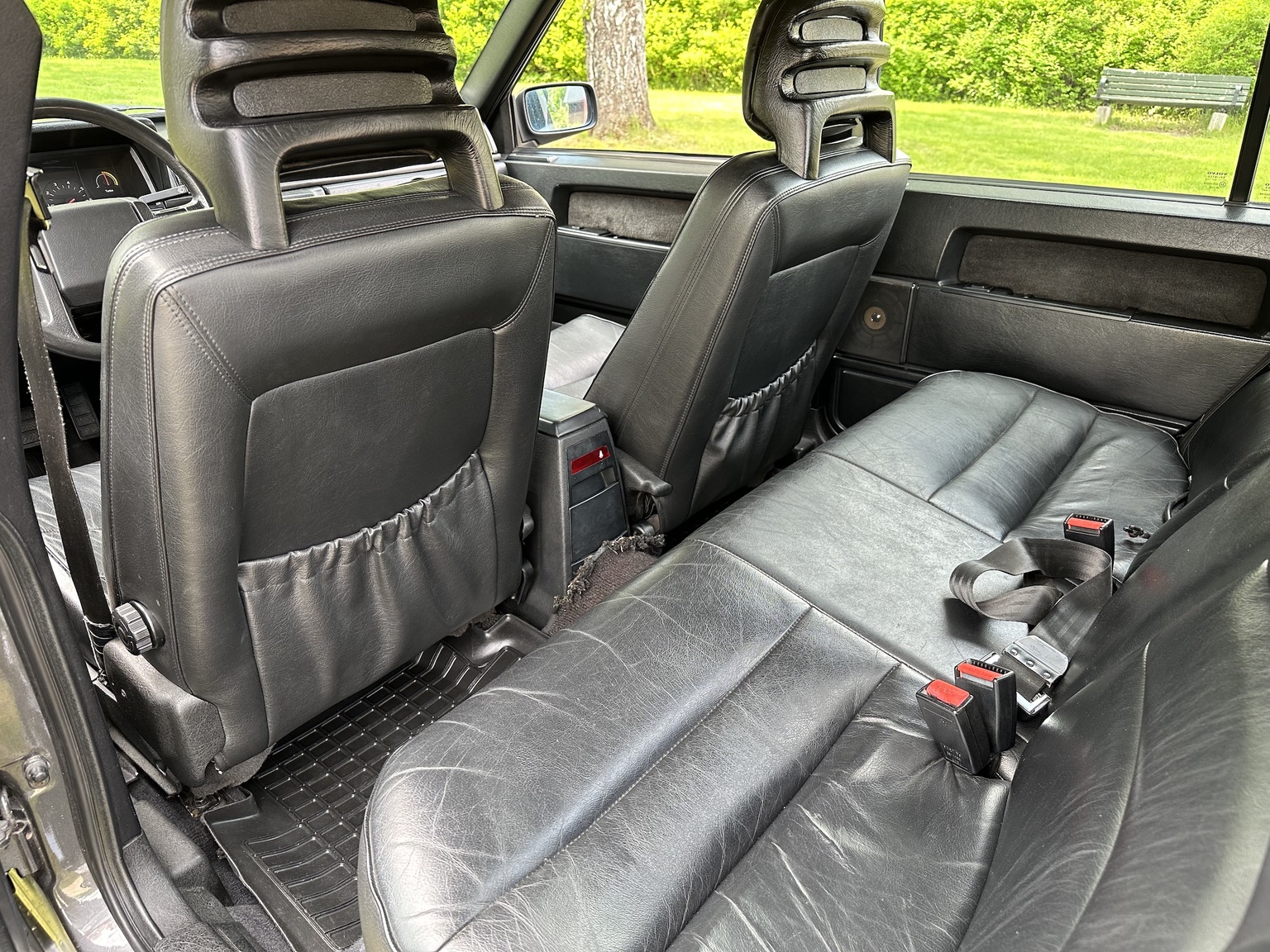 Interiörbild 1990 Volvo 740 Turbo 16s