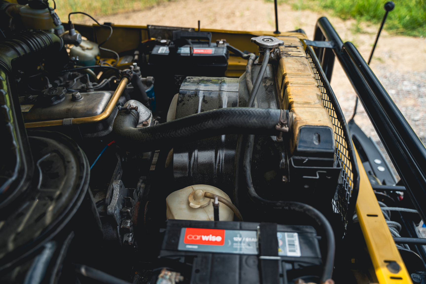 Image of 1976 Toyota Land Cruiser BJ40 mechanics
