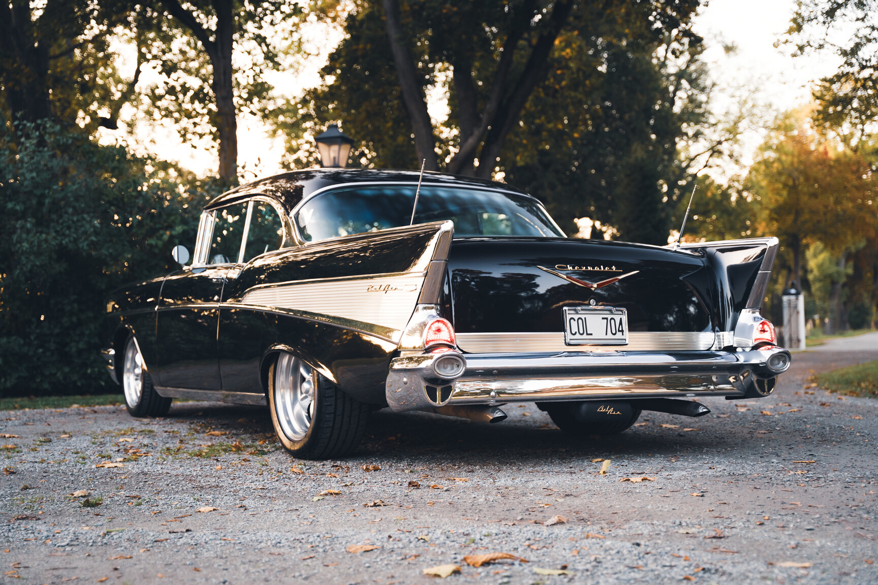 Exterior image of 1957 Chevrolet Bel Air Sport Coupé (8)