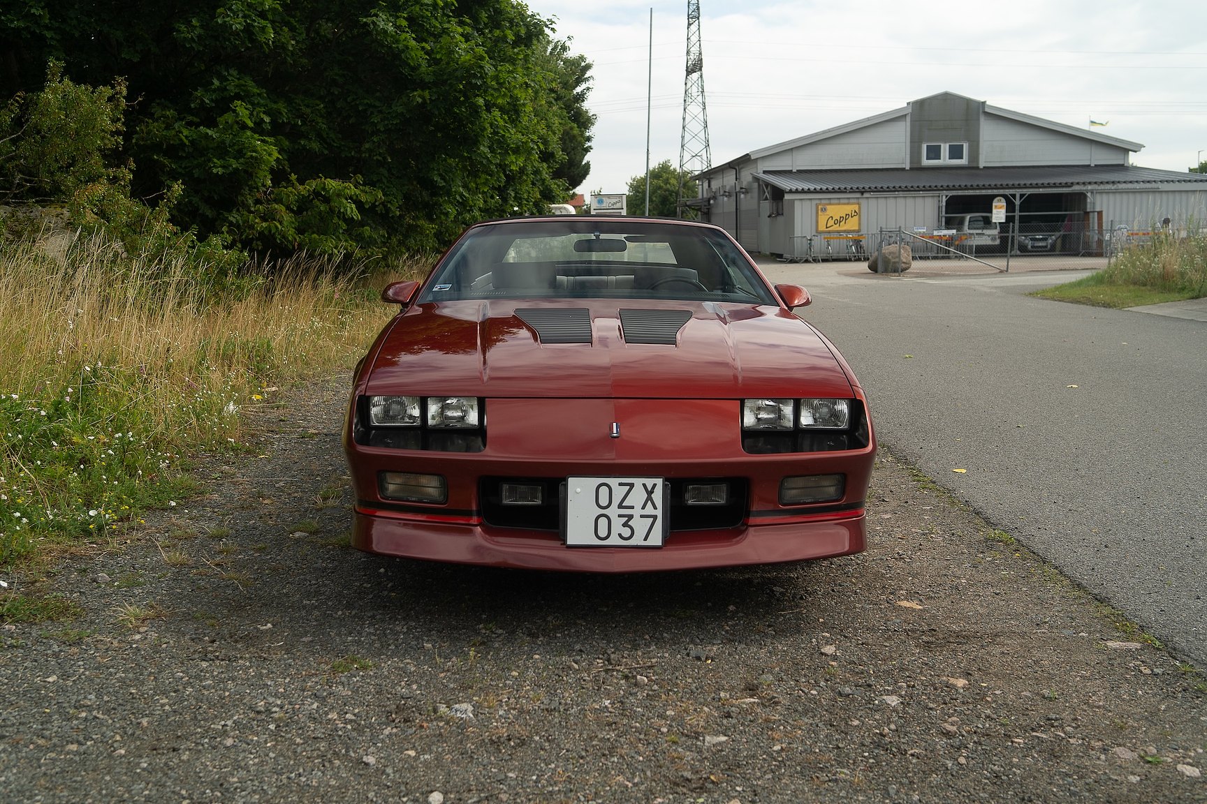Exterior image of 1988 Chevrolet Camaro Z28 Iroc-Z Convertible