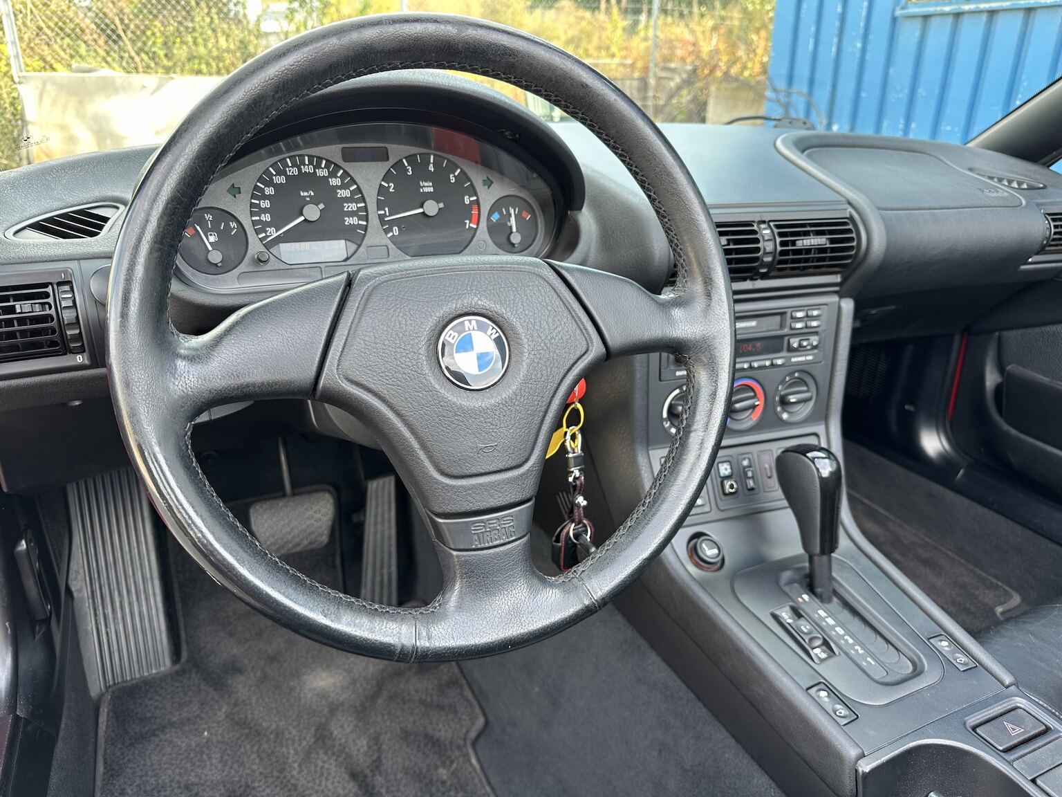 Interiörbild 1997 BMW Z3 Roadster