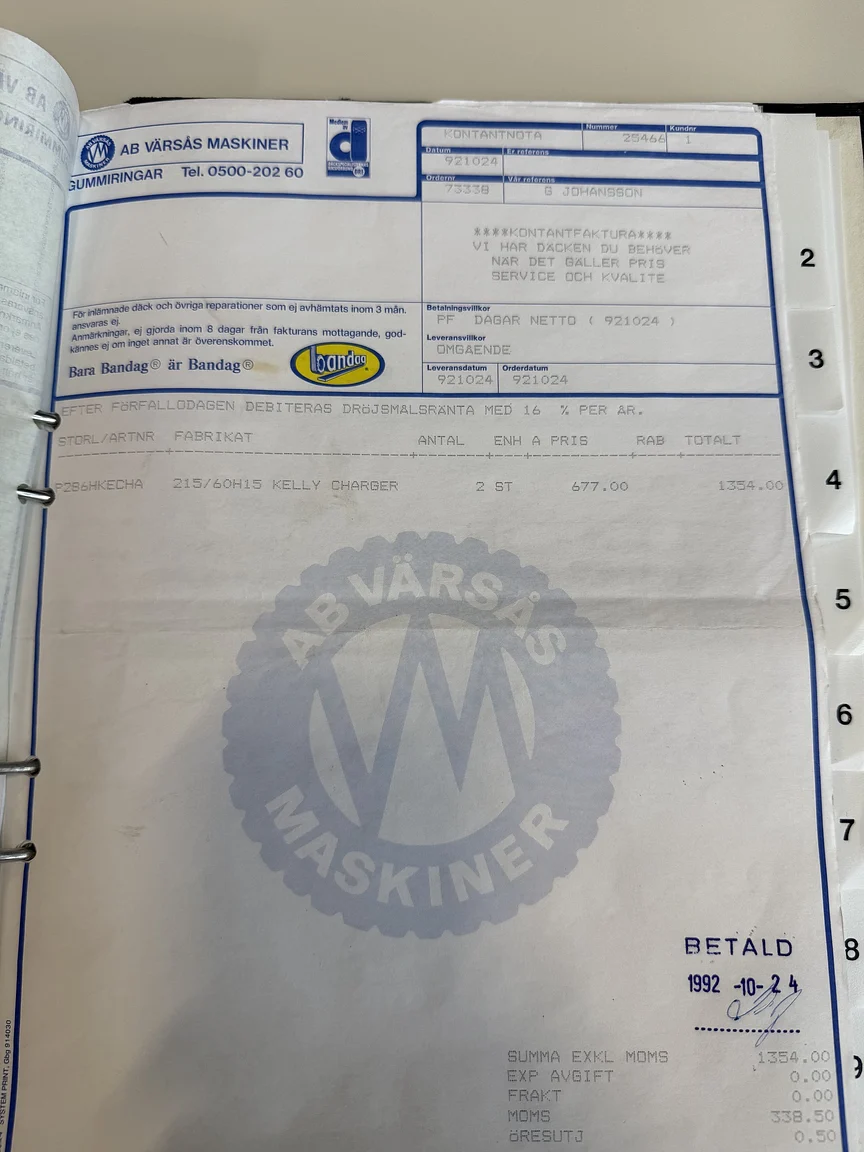 Dokumentation för 1984 Porsche 944 Targa (24)