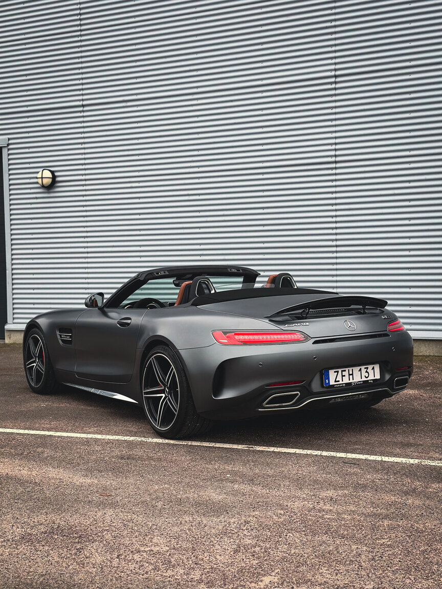 Exterior image of 2018 Mercedes Benz AMG GT C (53)