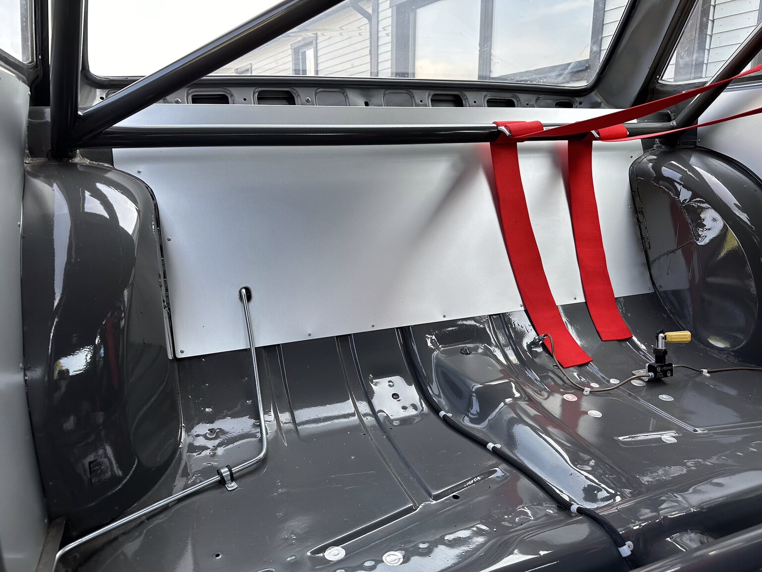 Interiörbild 1969 Volvo 142 race car