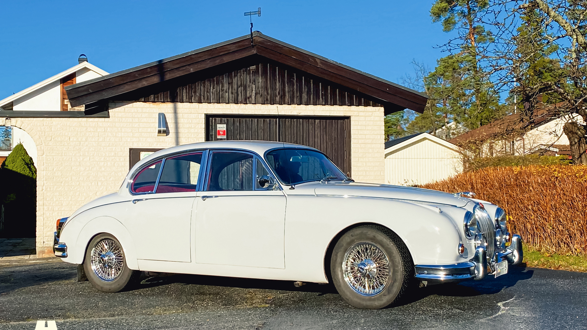 Exteriörbild på 1961 Jaguar Mark 2