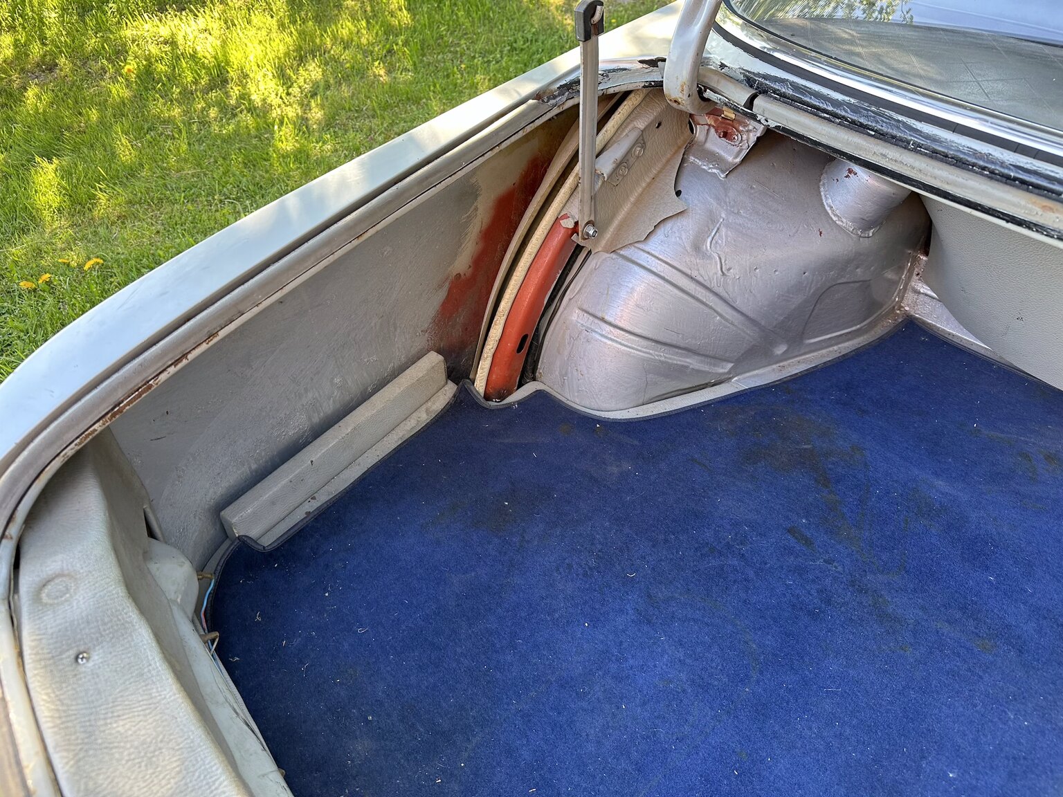 Interiörbild 1968 BMW 2000 CS