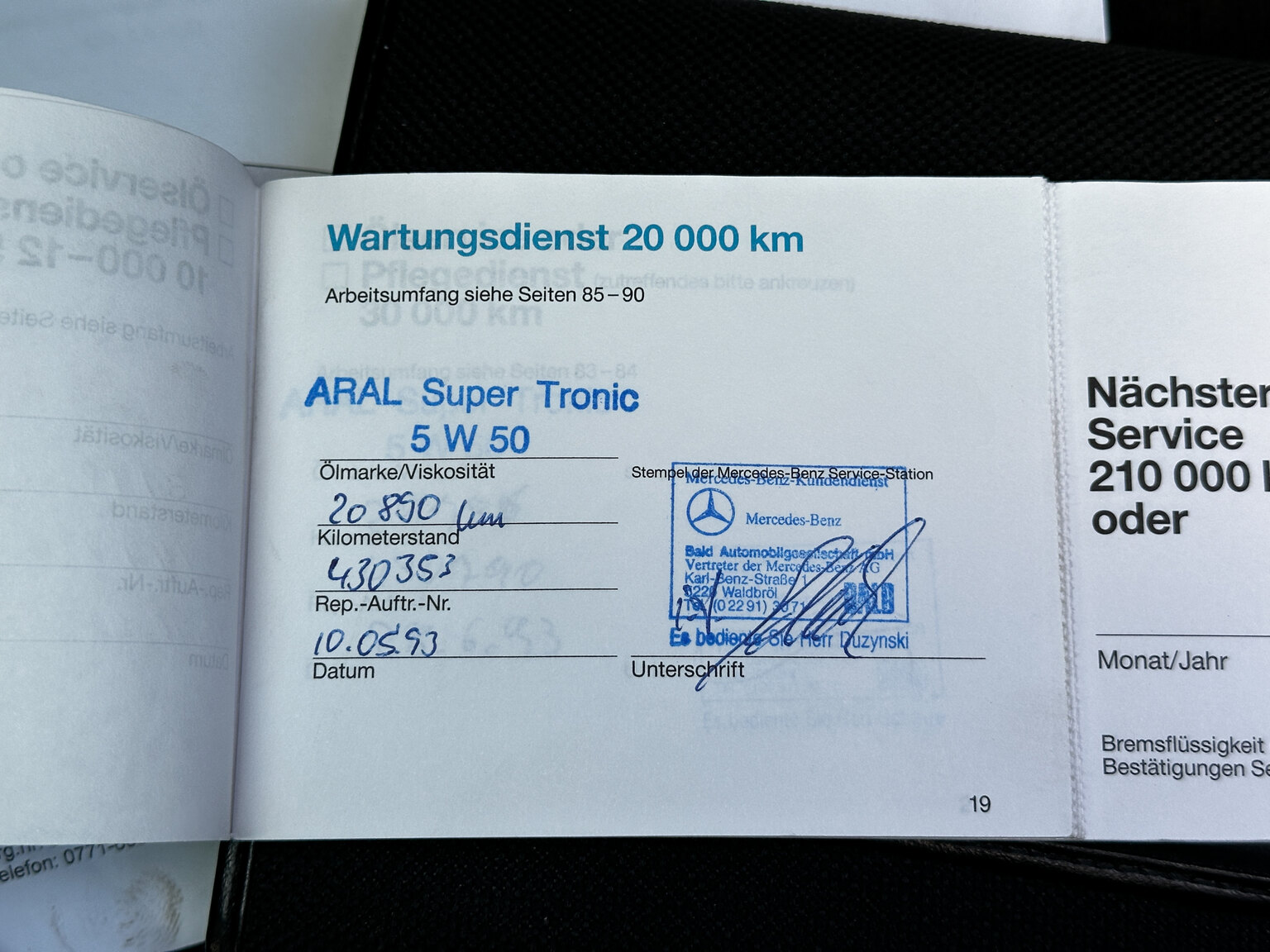 Dokumentation för 1992 Mercedes-Benz 300CE-24V