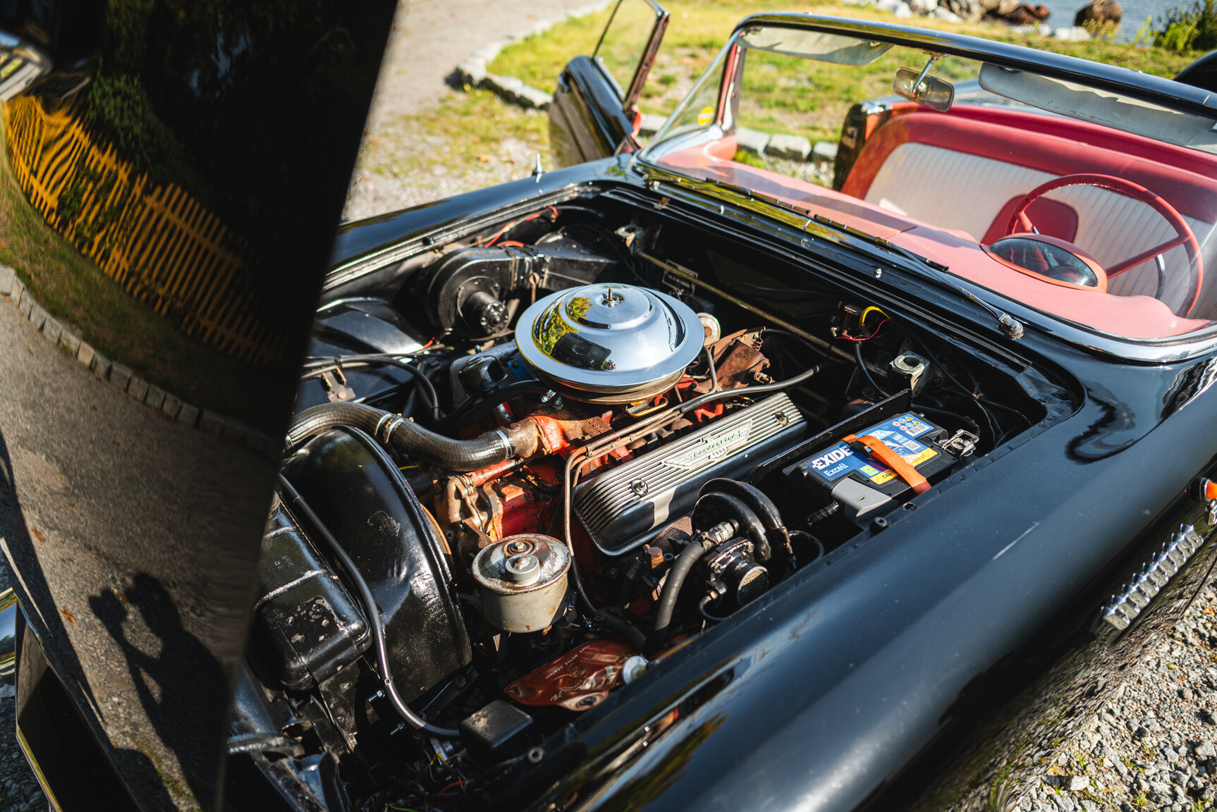 Image of 1956 Ford Thunderbird mechanics
