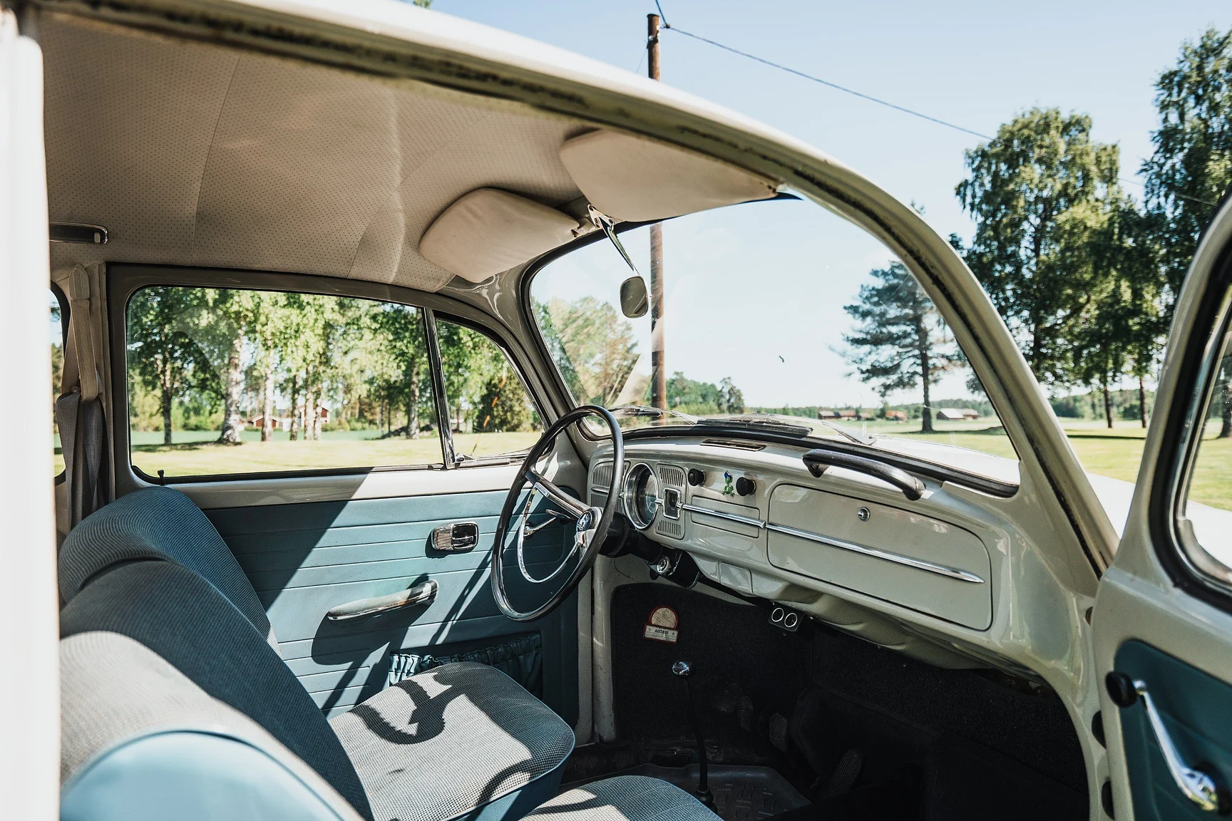 Interiörbild 1967 Volkswagen 1500 (37)