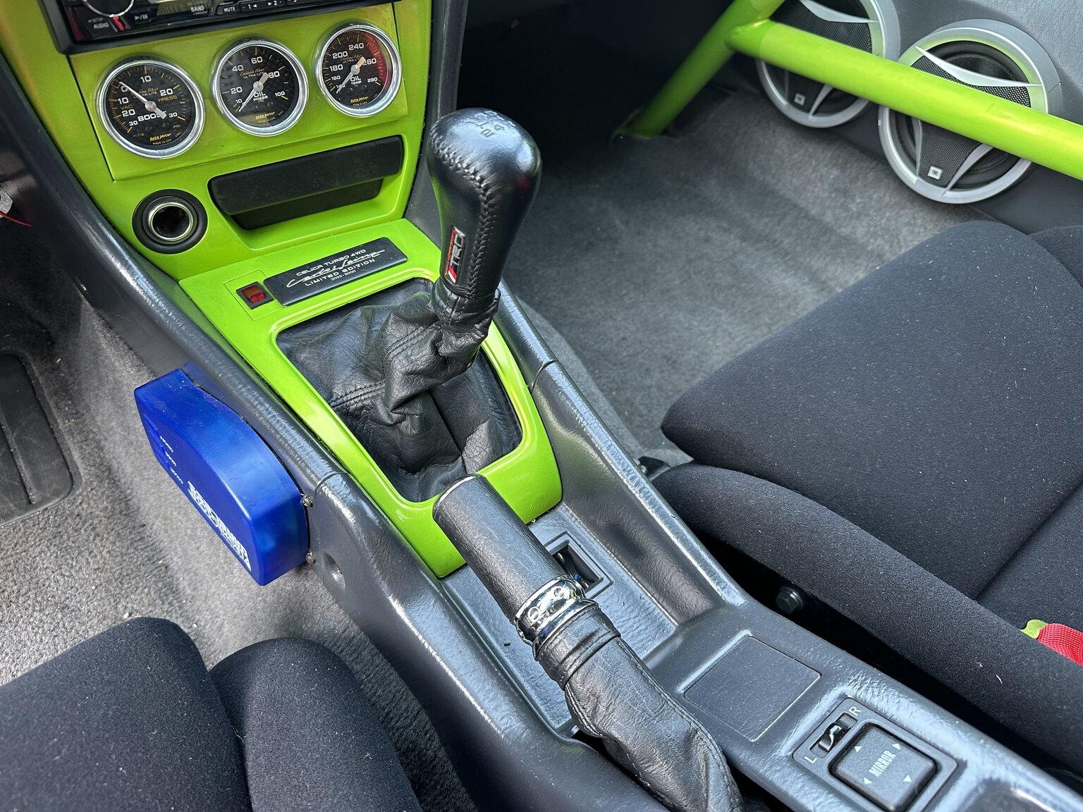 Interiörbild 1992 Toyota Celica 2.0 turbo 4WD "Carlos Sainz"