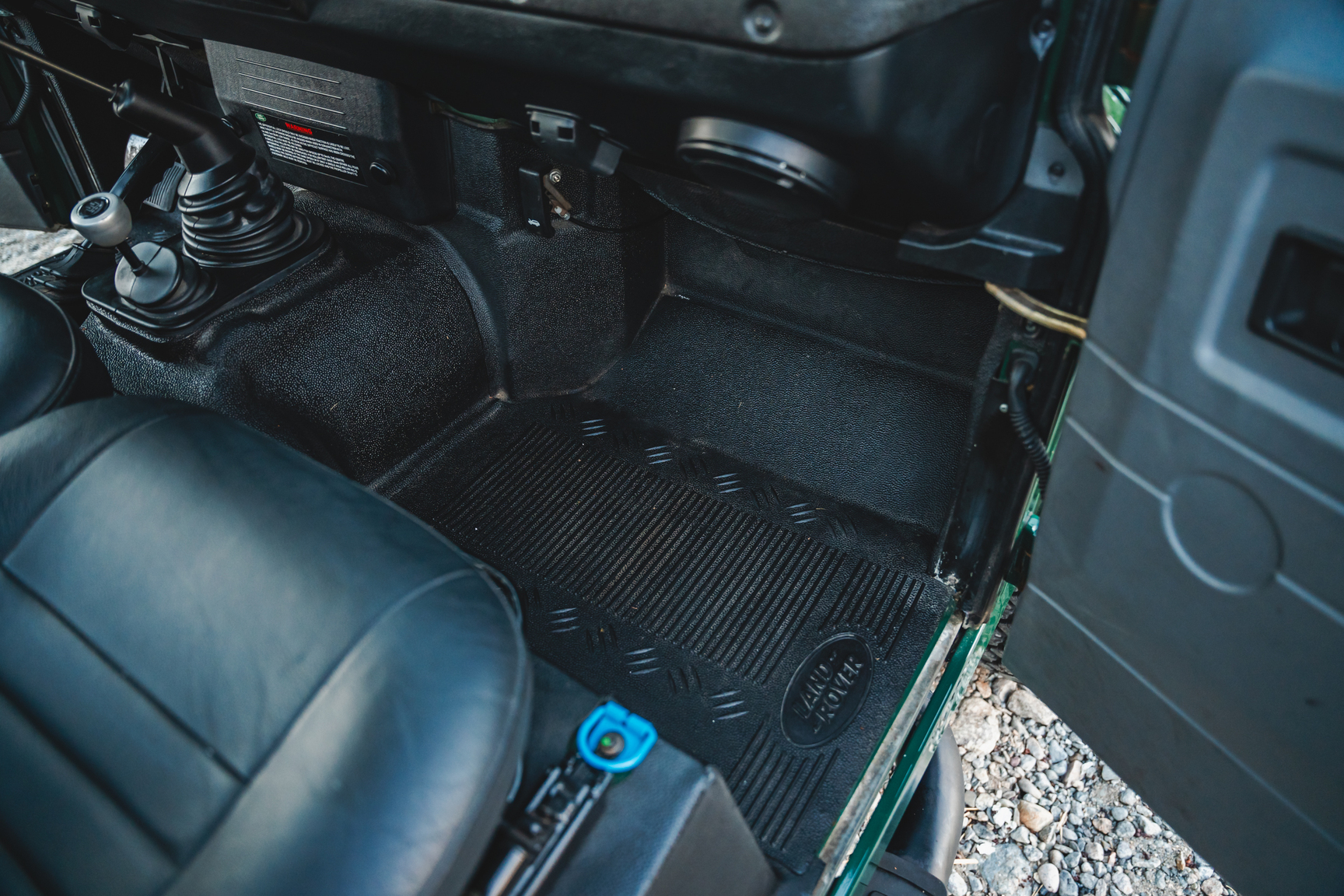 Interiörbild 2003 Land Rover Defender TD5 90 Pickup