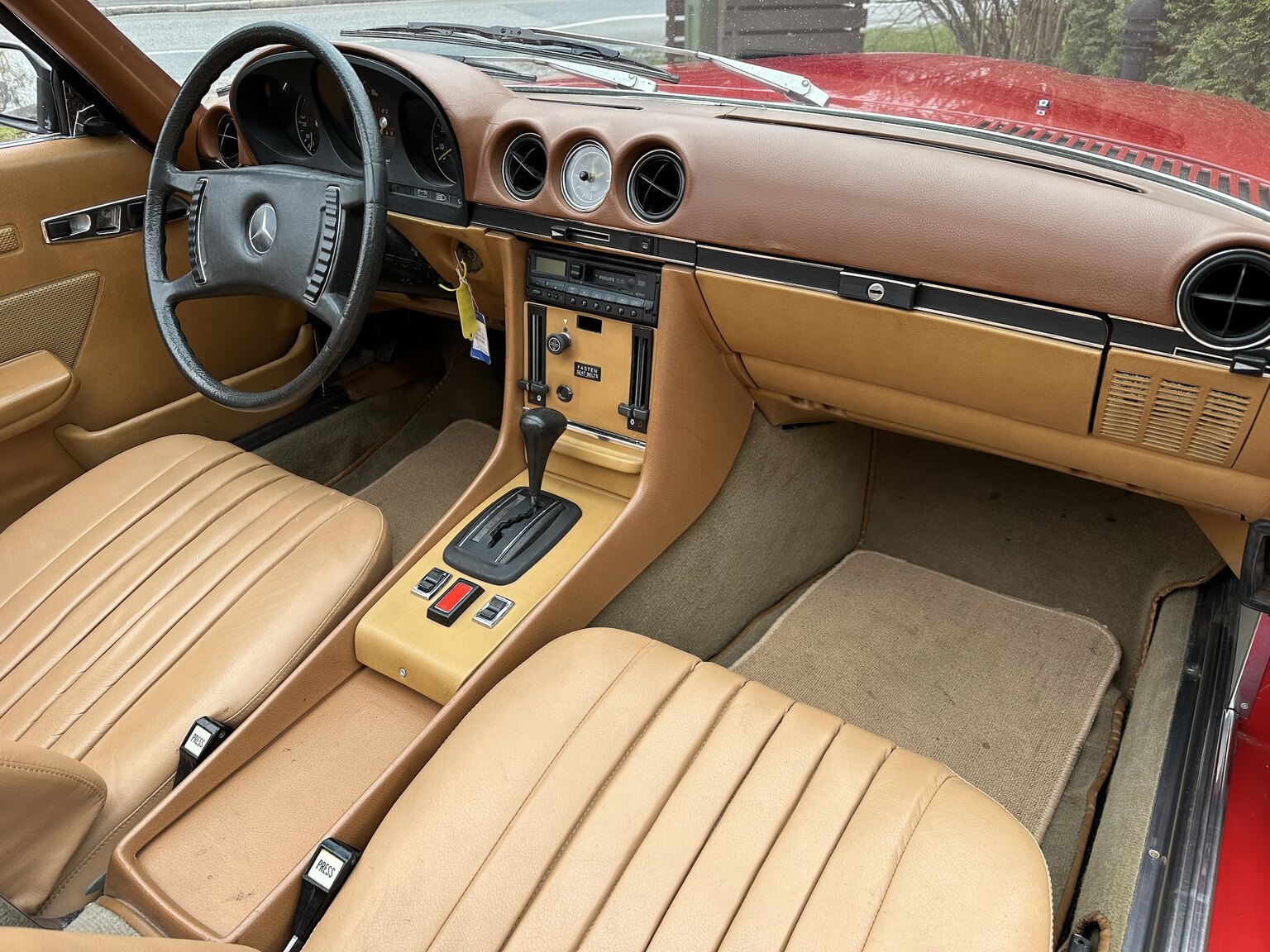 Innenraumfoto von 1973 Mercedes-Benz 450 SL (18)