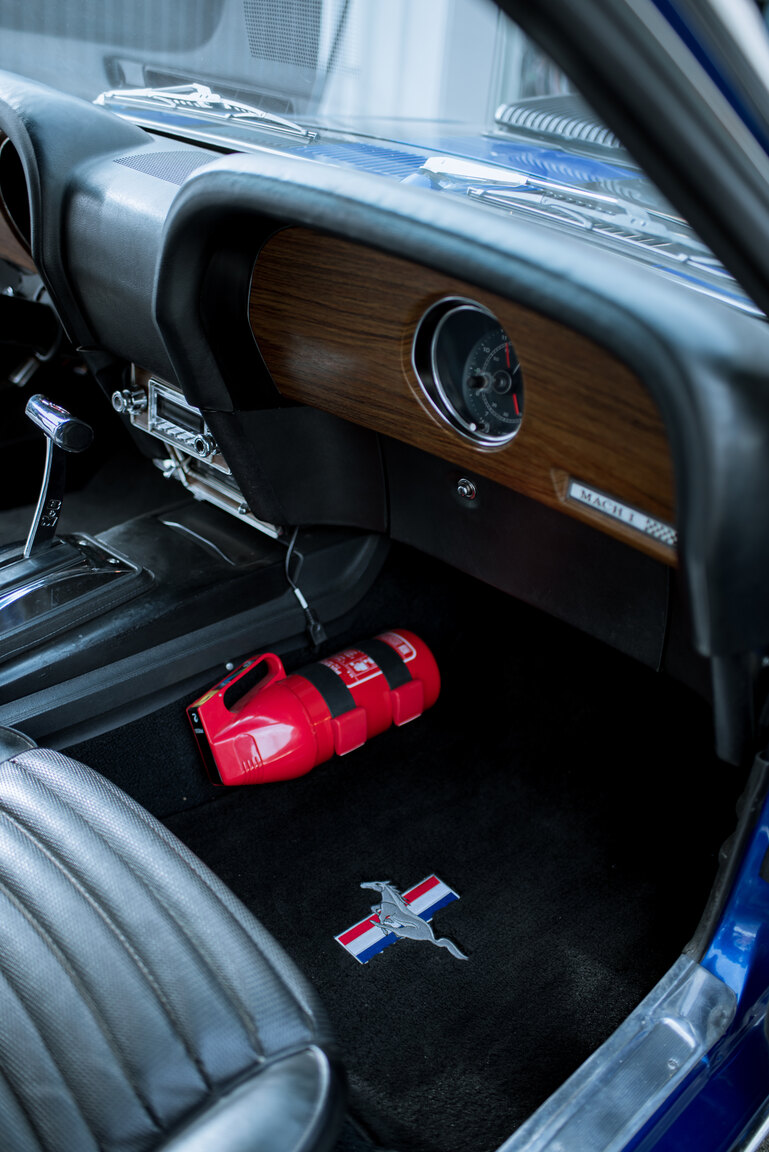 Innenraumfoto von 1969 Ford Mustang Mach 1 (7)