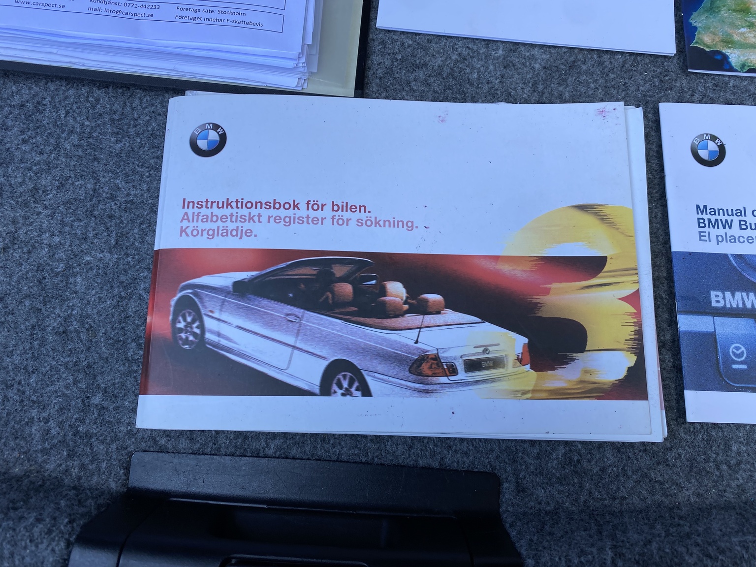 Dokumentation för 2001 BMW E46 325 Cabriolet (2)